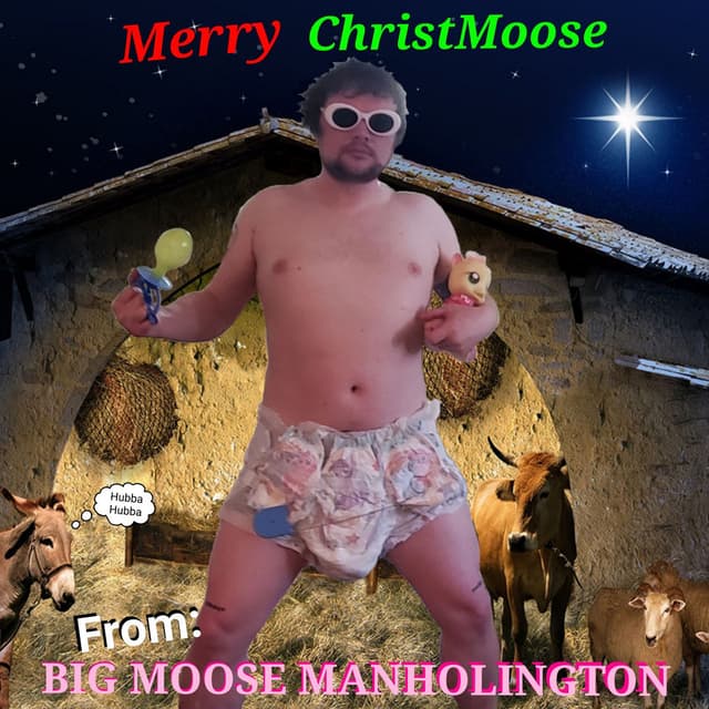 Merry Christmoose